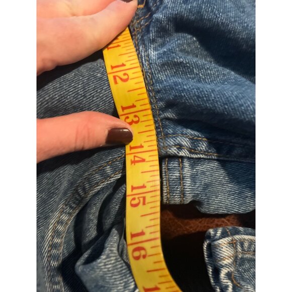 Vintage 90s Levis 560 Loose Fit Tapered Leg Jeans W38 L30 Mens Blue Denim - Picture 4 of 8